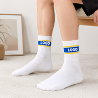Chaussettes en laine mérinos jacquard personnalisées de haute qualité, épaisses et confortables, pour femmes et hommes, chaussettes courtes