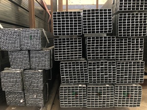 Đen cán nóng mạ kẽm hình chữ nhật rỗng phần thép carbon Q235 ASTM tiêu chuẩn kết cấu thép ống - Product Image 4