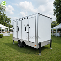 Remorque de toilettes mobiles Goeasy pour chantier de construction
