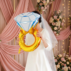 ลูกโป่งแต่งงานแหวนขนาดเส้นผ่าศูนย์กลาง - Product Image 2