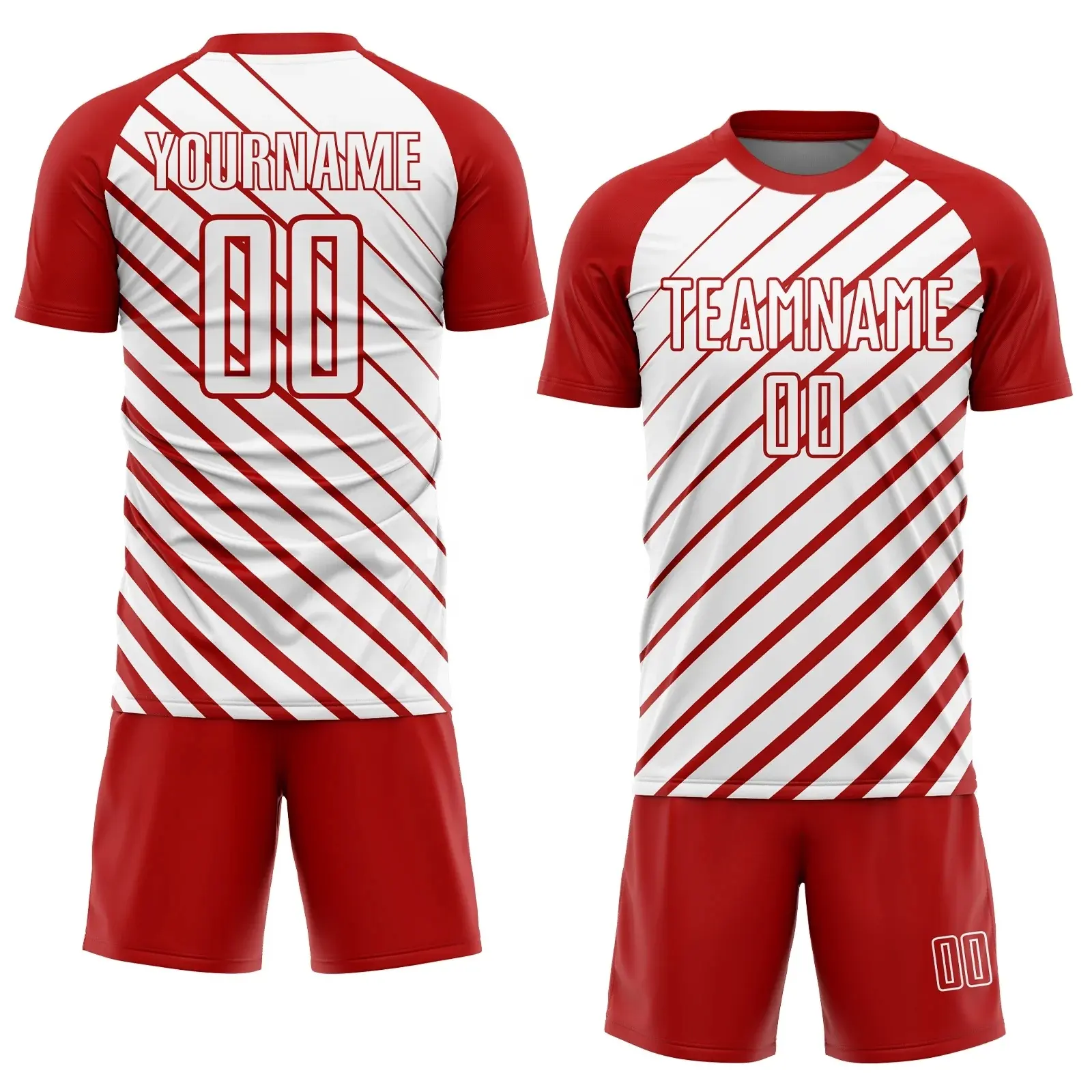 OEM High Quality Men's Football & Soccer Uniform New Sublimation Design Sportswear Adult Sets Jersey
