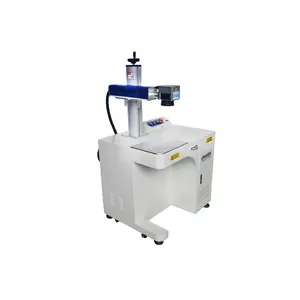 Venda direta da fábrica Venda quente de alta qualidade 20W 30W 50W com máquina de marcação a laser com cabeça giratória