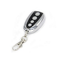 433MHz EV1527 Code d'apprentissage Commutateur de télécommande Ouvre-porte de garage intelligent 50M Transmetteur RF Clé sans fil en métal