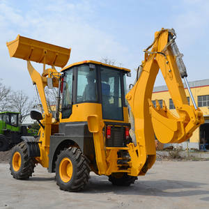 טרקטור מחפרון 4X4 עם כף קדמית ומחפר אחורי - Product Image 2