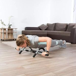 Barra de Apertura de Puerta Portátil de Acero Reforzado |   Barra de Ejercicio para Entrenamiento de la Parte Superior del Cuerpo <span class=keywords><strong>Max</strong></span> Limit |   Barra de Dominadas Antideslizante con Agarre Múltiple - Product Image 4