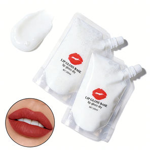 Base de Brillo Labial Blanca de Alto Volumen de 200ml al por Mayor, Sin Necesidad de Calentar para Mezclar, Vegana, Libre de Crueldad Animal, Etiqueta Privada Personalizable - Product Image 1