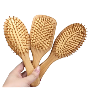 Thân Thiện Với Môi Tre Dùng Một Lần Lược Bền Vững Bàn Chải Tóc Cho Nhà Máy Bay Nhà Hàng Khu Nghỉ Mát Khách Sạn Tiện Nghi Cá Nhân Bộ Dụng Cụ Hộp - Product Image 2