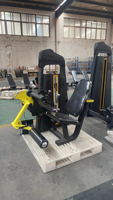ST-1026 Machine professionnelle d'extension et de flexion des jambes à charge par pignon, produit haut de gamme avec sélection de charge par pignon