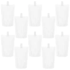 20 Pcs Liquor Flasks Cruise Pouch Reusable Sneak Travel Drinking Alcohol  Flask Concealable Plastic Flasks bags with Funnel (16 oz)