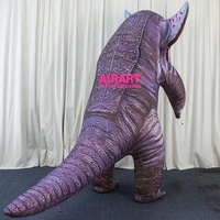 Nouvel arrivage de costume de dinosaure de marche gonflable adulte de super qualité réaliste