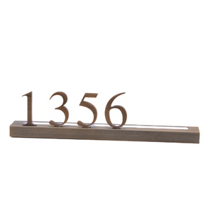 Placa de Puerta y Número de Habitación Luminosa de Aleación de Aluminio de Alta Gama, Personalizable para Restaurantes y Hoteles - Product Image 6