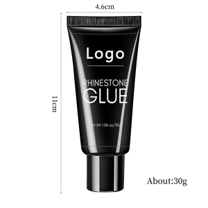 Colle pour <span class=keywords><strong>Strass</strong></span> d'Ongles 30g Marque Blanche avec Logo Personnalisé, Colle Gel Super Forte pour Bijoux et Breloques, <span class=keywords><strong>Vernis</strong></span> Gel Transparent 3D - Product Image 5