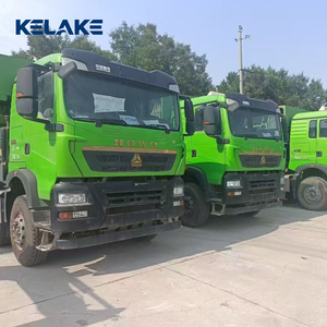 รถบรรทุกหนัก Sinotruk Howo 8x4 เครื่องยนต์ดีเซล 371 แรงม้า แบบ U-Shape ระบบยูโร 2 พวงมาลัยซ้าย มือสอง ขายในจีน - Product Image 1