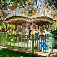 Fournisseur d'équipements de parcs d'attractions : Manège de luxe style palais, Attraction de fête foraine, Carrousel