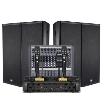 High Power Professional Audio 600W 15 Inch Speaker PA System for Stage