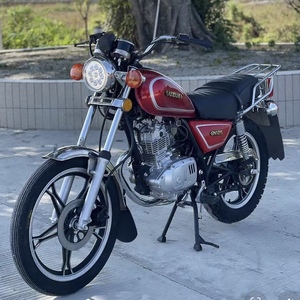 Motocyclette à essence Suzuki GN125 d'occasion, moto de rue classique de <span class=keywords><strong>125</strong></span> cm3, moto d'occasion durable et économe en carburant pour les trajets quotidiens - Product Image 5