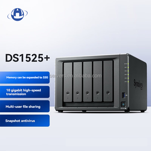 DS1525 + 4 núcleos distribuidos 5 bahías Ryzen <span class=keywords><strong>V1500B</strong></span> Nvme Petabyte Nas Network Storage - Product Image 1