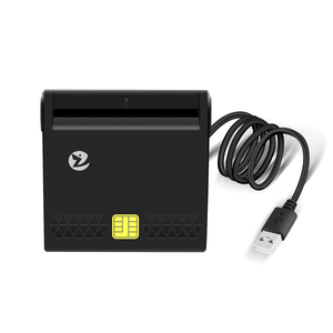 Lector de Tarjetas ZOWEETEK <span class=keywords><strong>4</strong></span> en 1, Lector de Tarjetas Inteligentes USB 2.0, Lector y Escritor de Tarjetas SIM EMV CAC, Lector de Tarjetas con Chip ISO 7816, Lector de Tarjetas de Crédito Bancarias ATM - Product Image 1