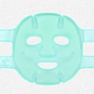 Masker Wajah Gel pendingin dapat dipakai ulang, masker wajah pendingin wajah panas