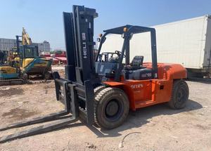 Used Heli Diesel Forklift Truck Lifting Equipment Japanese Engine 10 Ton 1500mm <b>Fork</b> Length 200mm <b>Fork</b> Width - Product Image 6