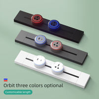 Interrupteur de prise murale de cuisine Smart Office Power Track Prise coulissante avec prise UK/US/EU pour la maison ou le bureau