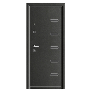 Puerta Exterior Negra Resistente TECHTOP Directo de Fábrica - Revestimiento Resistente a la Intemperie, Alta Seguridad, para una Primera Impresión Duradera - Product Image 6