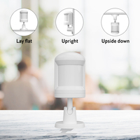 Sensor Gerak PIR Pintar Tuya Zigbee 3.0 Nirkabel Elektrik untuk Keamanan Rumah, Bekerja dengan Aplikasi Smart Life untuk Penggunaan di Hotel, Garasi, dan PC