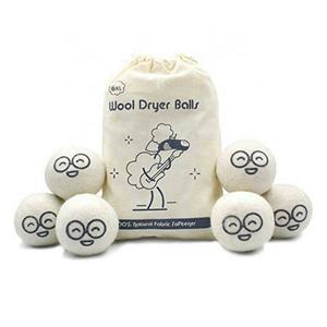 Bolas de Lana para Secadora 100% Lana para Lavandería 2025 Nueva Tendencia en EE. UU. Marca Privada Bolas de Lana Orgánica para Secadora para Lavandería - Product Image 1