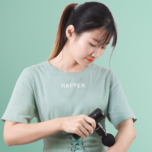 Pistol pemijat wajah alumunium Aloi, terapi elektronik kustom 4-kecepatan 2000mAh kompak tanpa sikat pijat Mini harga pabrik - Product Image 6