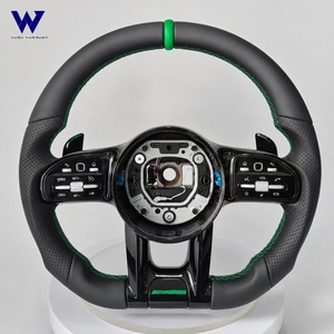 Volante in Pelle Leggero Aggiornato e Personalizzato Adatto per Mercedes Benz W204 W205 W212 W213 X166 X164 X253 X204 X167 <span class=keywords><strong>C218</strong></span> - Product Image 1