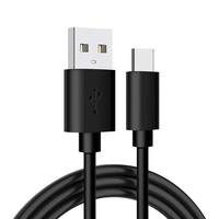 Câbles de charge rapide USB-C 60W personnalisés 1m 2m 3m 2.1A avec gaine en PVC et blindage tressé pour téléphone portable