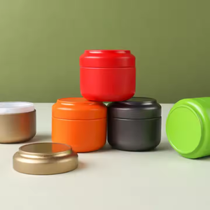 Rts 54 * h49mm Mini foodgrade Matcha bột Vòng tins Matte rỗng <span class=keywords><strong>tin</strong></span> có thể với PP nắp bên trong cho bao bì thực phẩm - Product Image 1