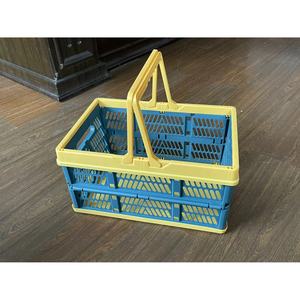 Plastic <b>Storage</b> Bin Rectangle <b>Stackable</b> Portable Food <b>Container</b> With Handle For Neatening <b>Storage</b> - Product Image 3