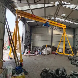 Chinese Supplier Portal Gantry Crane Mobile Crane For Workshop 1ton 5ton 10ton Lifting Equipments