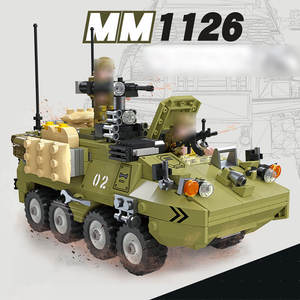 <span class=keywords><strong>M1126</strong></span>รถทหารราบรถหุ้มเกราะรถทหารพลาสติกขนาดเล็กประกอบชุดของเล่นโมเดลอาคาร - Product Image 4