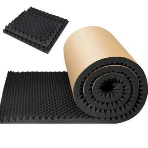 Cuscinetto Fonoassorbente in Cotone Ignifugo ad Alta Densità Personalizzabile, Spugna Fonoassorbente <span class=keywords><strong>Adesiva</strong></span> Antiurto - Product Image 1