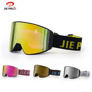 प्रभाव प्रतिरोधी स्की गोगल्स समायोज्य लोचदार बैंड शीतकालीन खेल गोगल्स सांस लेने योग्य विंडप्रूफ और एंटी-कोहरा - Product Image 5