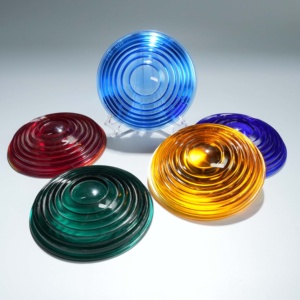 Màu xanh lá cây đường sắt tín hiệu Ống kính thủy tinh Nhật Bản/Trung Quốc Ánh sáng bao gồm khả năng chống rung handmade Cie Chromaticity tiêu chuẩn tuân thủ - Product Image 5