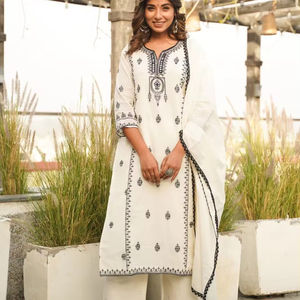 Top Georgette pesado de buena calidad con conjunto Georgette Plazzo Kurti completamente bordado y pesado conjunto de diseñador al por mayor - Product Image 1