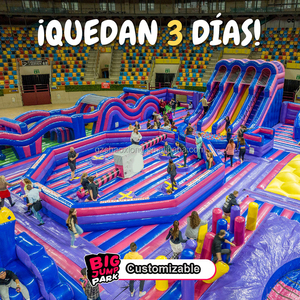 Parc de jeux gonflable géant d'aventure, parcours d'obstacles gonflable, jeux d'amusement, parc de <span class=keywords><strong>trampoline</strong></span> gonflable - Product Image 2