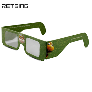 <strong>Chromadepth</strong> <strong>3d</strong> <strong>glasses</strong> viewing custom logo paper cardboard RETSING pet support oem 50" - - Product Image 5