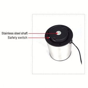 Nouveau Hachoir Électrique 2026 pour Viande et Aliments, 600W, Boîtier en Acier Inoxydable, Capacité 2L, Conception Portable, Fonctionnement Sûr pour Usage Domestique - Product Image 4