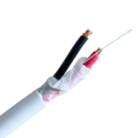 Câble audio pour haut-parleur 12/2 AWG CL3, pour installation murale, extérieur, enterré, blanc, 250 pieds