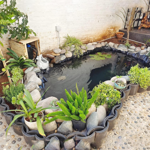 Feuille imperméable de géomembrane de HDPE pour le revêtement et le barrage d'étang de ferme de poissons diverses épaisseurs 0.5mm 0.75mm 1mm dans l'aquaculture au Pérou" - Product Image 6