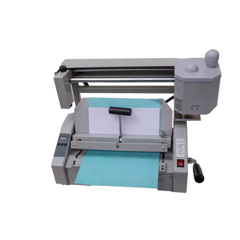 A4 size desktop book binder Perfect Binding Machine glue binding machine