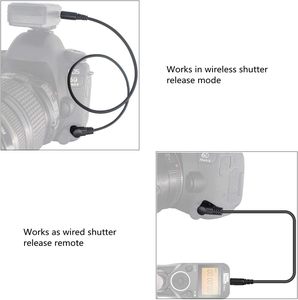 Có Thể Thu Vào Cuộn Máy Ảnh Màn Trập Phát Hành Kết Nối Cáp Dc3.5 Để Dc2 Cắm Cho Nikon Dc2 Máy Ảnh Màn Trập Điều Khiển Từ Xa TW-283 - Product Image 6