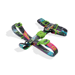 H-Shaped Pet Harness With Adjustable Straps For Dogs Medium Size Multicolor Design - Product Image 3