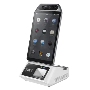 Android 7 Hexa core CPU планшет POS-терминал, машина для оплаты лица для ресторана, машина для распознавания лиц GC116