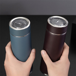 ขวดน้ำสแตนเลสอัจฉริยะพร้อมตัวชี้แสดงอุณหภูมิ500Ml/17Oz 316 Termos เหมาะสำหรับเครื่องดื่มร้อนและเย็น - Product Image 1