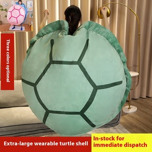 Internet-nổi tiếng lớn lười biếng Rùa Biển Vỏ Gối Đệm mặc đồ chơi sang trọng búp bê cho căng thẳng cứu trợ đầy với PP bông - Product Image 2